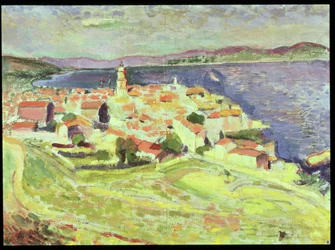 Uitzicht op St. Tropez