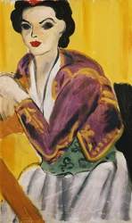 Violet Bolero 1937 (olieverf op doek)