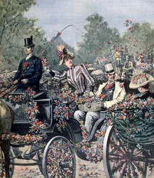 Bloemenparade, 1891
