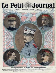 Eerste Wereldoorlog 1914-1918. De organisatoren en de chef van het Poolse leger