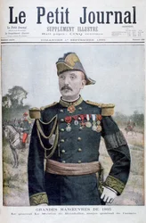 Generaal Raoul le Mouton de Boisdeffre, Franse soldaat, 1895