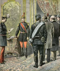 Koning Alexander I neemt de macht over in Servië