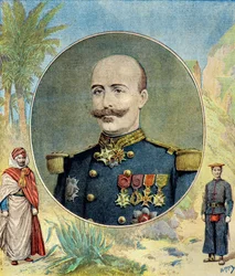 Portret van generaal Oscar de Negrier