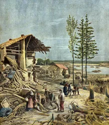 De ramp met Bouzey,1895 (Illustratie)