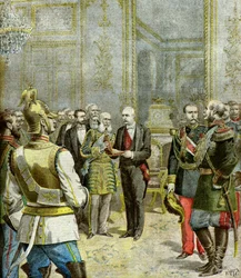 The Russian diplomat Baron de Mohrenheim