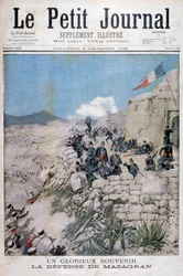 De verdediging van Mazagran, Algerije, 1896