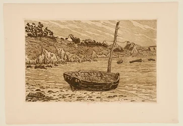 [Boot aan de waterkant, Loguivy?]