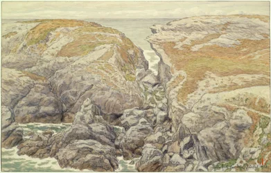 Kliffen bij Belle-Isle-en-Mer