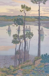De oevers van de Trieux