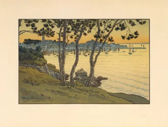 De haven van Douarnenez