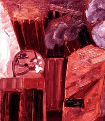 Nederlandse boerderij met figuren in Zeeland, c.1915