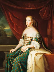 Portret van Maria Theresia