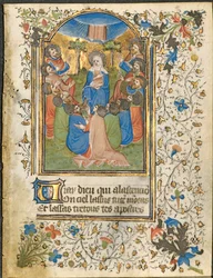 De Hemelvaart: Blad uit een Getijdenboek (4 van 6 Verwijderde Bladen)