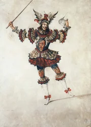 Balletkostuum van een tovenaar