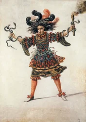 Balletkostuum van woede