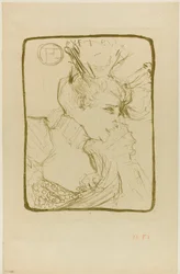Buste van juffrouw Marcelle Lender