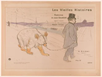 Omslagontwerp voor "Les Vieilles Histoires"