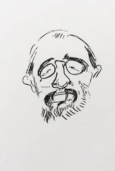Henri Toulouse-Lautrec. Zelfportret.