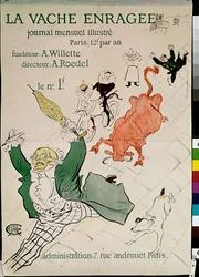 La vache enrage (De Woedende Koe), Geïllustreerd Maandelijks Tijdschrift