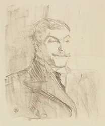 Portret van Lucien Guitry