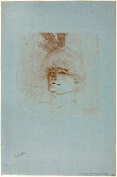Portret van Juffrouw Marcelle Lender, driekwart zicht