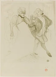 Réjane en Galipaux, in Madame Sans-Gêne