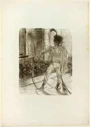 Schlomé Fuss in de Synagoge, uit Au Pied du Sinaï