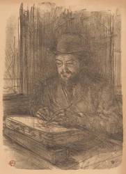 De bekwame graveur Adolphe Albert (Le bon graveur - Adolphe Albert)
