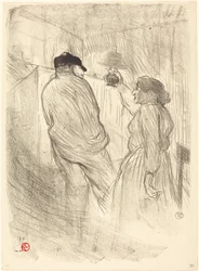 In het Théâtre-Libre: Antoine in "L