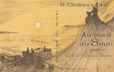 Omslag voor Au pied du Sinaï, 1898
