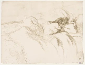 Elles: Vrouw slapend, 1896