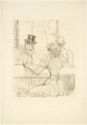 In de Picton Bar (American Bar), rue Scribe