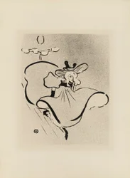 Jane Avril, van Le Café-Concert