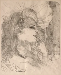 Portretten van acteurs en actrices: Dertien lithografieën: Anna Held, 1898