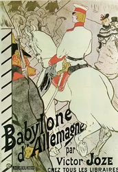 Poster voor het boek Babylone d