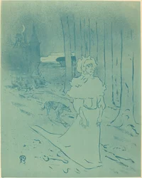 De kasteelvrouw of het voorteken