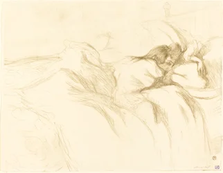 Slapende vrouw, 1896