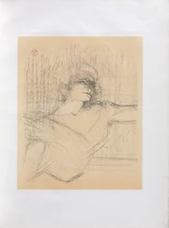 Yvette Guilbert-Engelse serie: Dans la glu, 1898