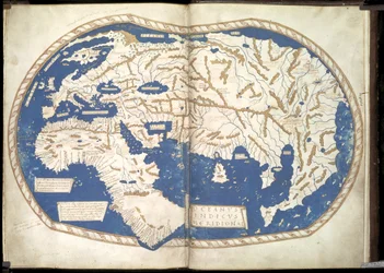Wereldkaart, ca. 1490