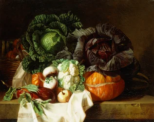 Stilleven van wintergroenten