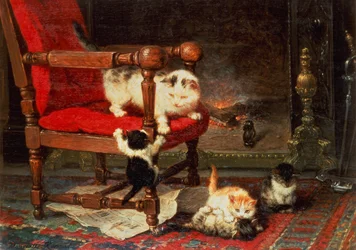 Spelen met de warmte van het vuur
