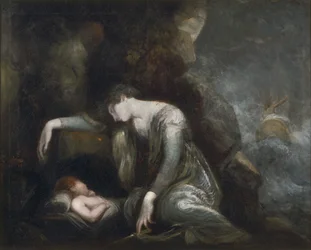 Danaë en Perseus op Seriphos