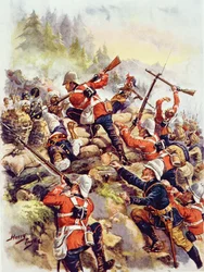 Het Bestormen van de Hoogten, illustratie uit 