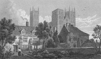 Kathedraal van Canterbury, Kent, ca. 1831