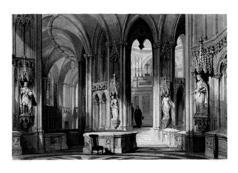 Mausoleum van de familie Orléans, Kapel van Dreux, Frankrijk, 1875