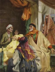 In de bazaars van Damascus