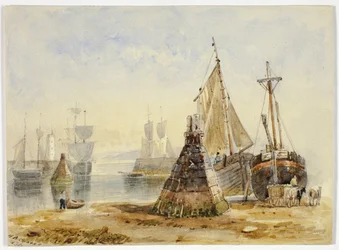 Schepen in de haven