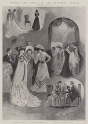 Jurkjes en Franje, in het Haymarket Theater