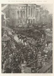 De erkenning van de stad voor de koninklijke koloniale tour