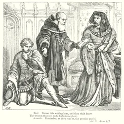 Koning Richard II (gravure)